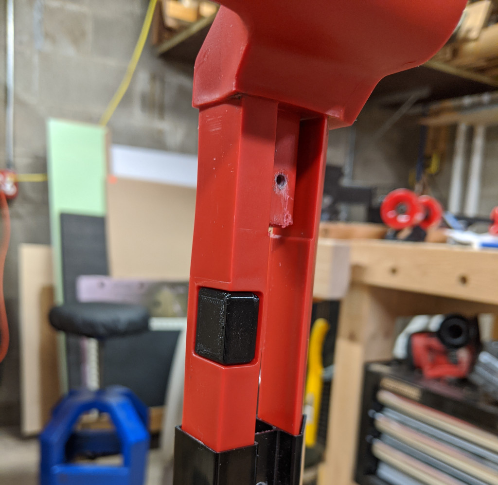 Placing the Lock Block
