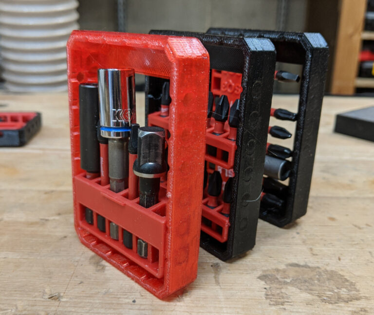 Bit Trays For Milwaukee Packout Rolling Toolbox 3d Prints